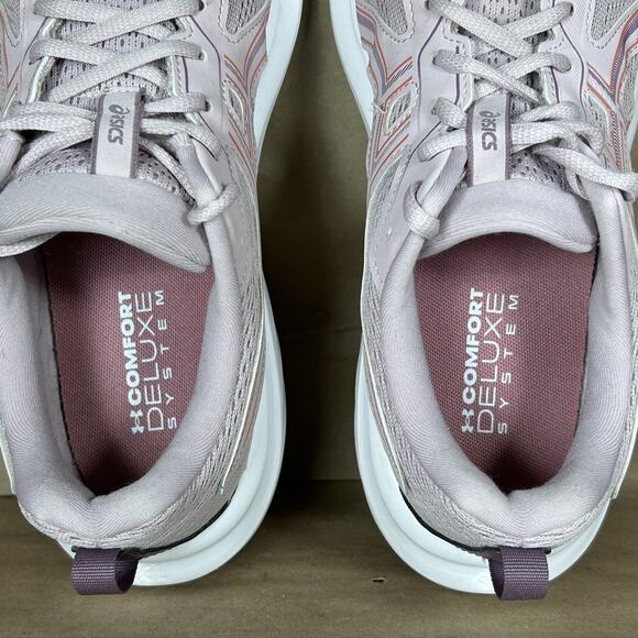 ASICS Women's Sz 10 Gel-Contend 9 Running Shoes Sneaks Watershed Rose/Desert Red - Picture 10 of 11